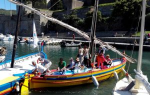 o promenade en barque de pêche