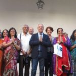 accueil de Mr le Maire d'Anglet