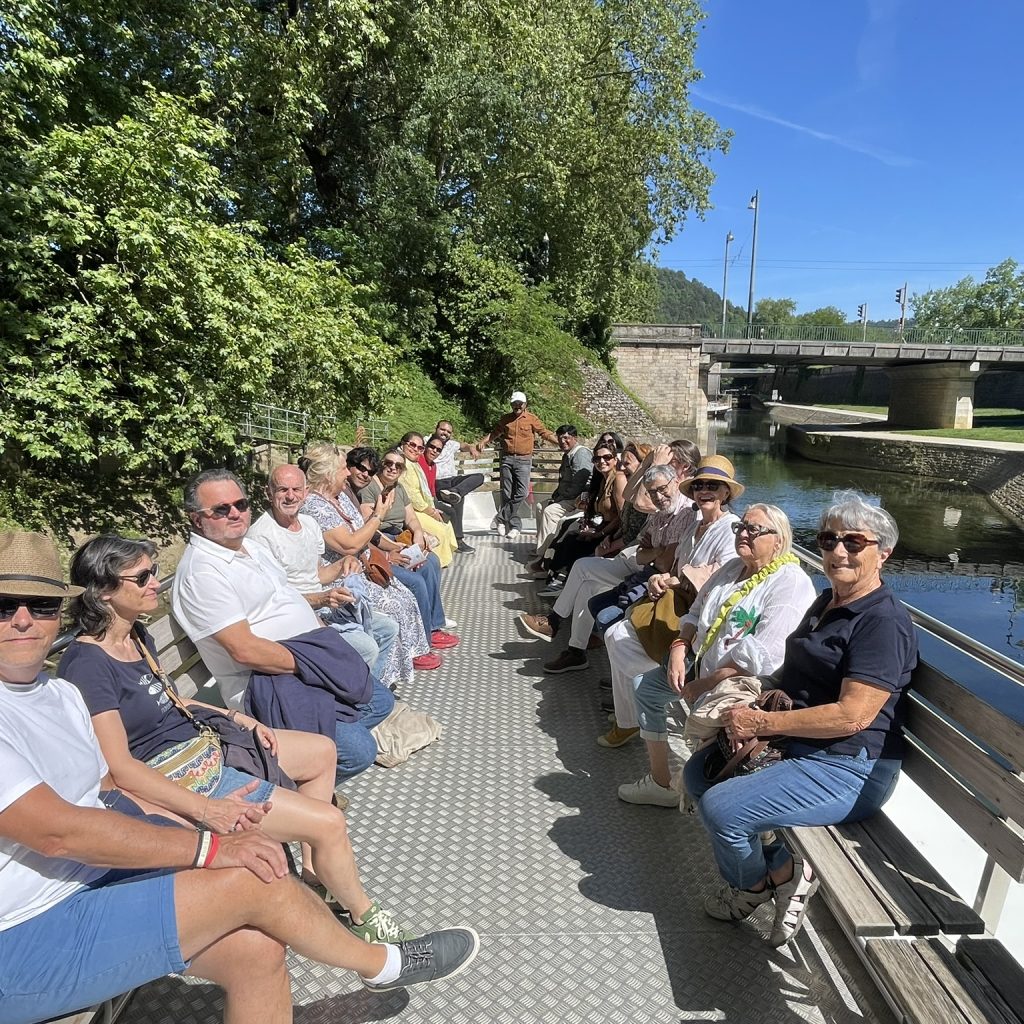 Bateau sur le Doubs