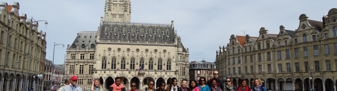 Accueil à Arras Mai 2017